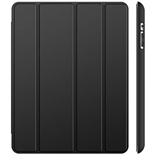 JETech Case for iPad 2 3 4 (Old Model), Smart Cover with Auto Sleep/Wake, Black