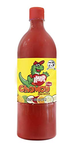 Amor Salsa Chamoy Sauce by Salsas Castillo, Red, 33 oz