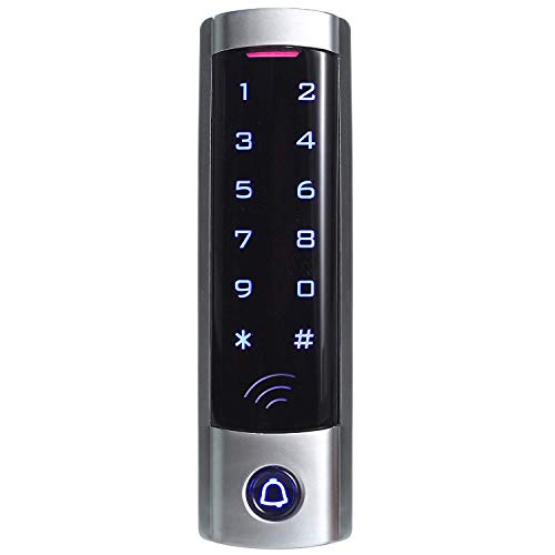 UHPPOTE Touch Access Control Keypad with Wiegand 26-bit Interface Support 2000 Users for 125khz RFID Card