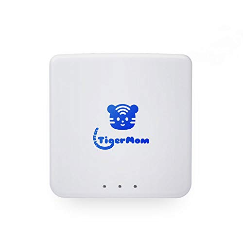 TigerMom - Parental Control Wi-Fi Router (TM - 300), Control Apps, Set Internet Access Time Limits, Block & Filter Harmful Content, Works on WiFi, Android & iOS Devices, Free for Lifetime
