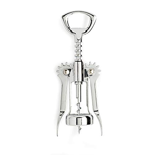 Cooking Light Premium Stainless Steel Wine, Professional and Portable Bottle Opener, All-in-One Winged Corkscrew, Black