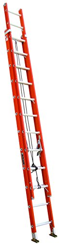 Louisville Ladder FE3224 Fiberglass Extension Ladder 300-Pound Capacity, 24-Feet