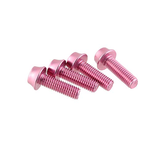 Wolf Tooth Components Aluminum Bottle Cage Bolt 4 pcs - Pink