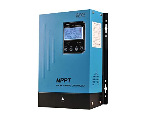 60A MPPT Solar Charge Controller 60amp Panel Battery Charger Controller 48V 36V 24V 12V Auto Max 150VDC Input mppt Charge Controllers Sealed Gel AGM Flooded Lithium Battery