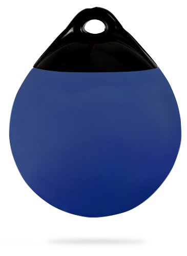 Salty Reef Marine Hardware - 12” All Purpose Marine Grade PVC Vinyl Round Buoy Fender (Blue)