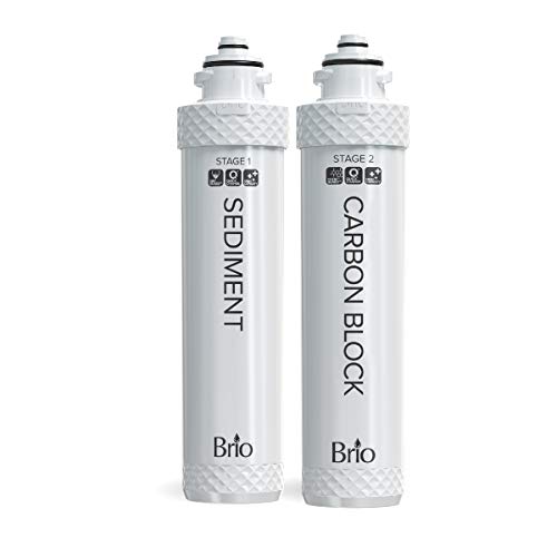 Brio 2 Stage Water Cooler Filter Replacement Kit - for Models with UVF2-1500 Gallons