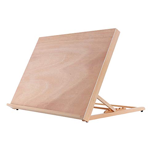 U.S. Art Supply X-Large 25-5/8' Wide x 19' Tall (A2) Artist Adjustable Wood Drawing Board