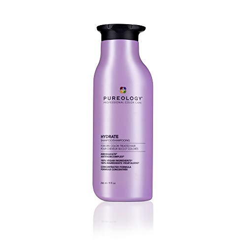 Pureology Hydrate Moisturizing Vegan Shampoo, 8.5 Ounces