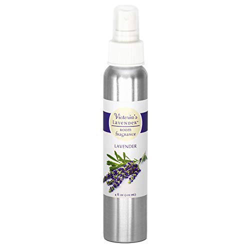 Victoria's Lavender Room Spray All-Natural Home Fragrance 100% Pure Essential Oil Air Freshener Odor Eliminator (Lavender) | MADE IN USA