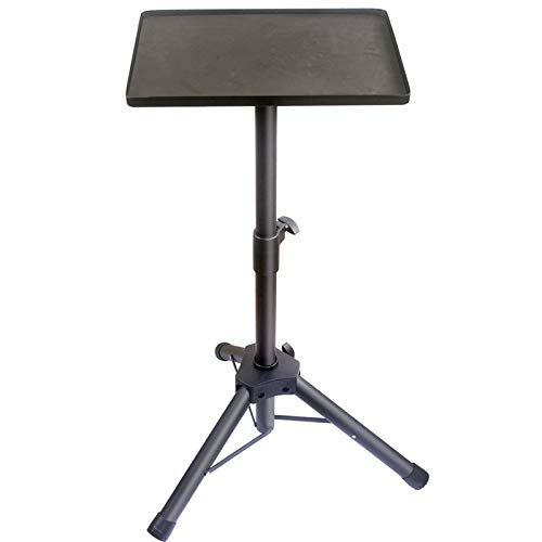 GLEAM Universal Laptop Projector Tripod Stand - Computer, Book, DJ Equipment Holder, Height Adjustable Up to 40 Inches