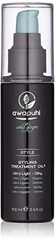 Awapuhi Wild Ginger Styling Treatment Oil, 3.4 Fl Oz