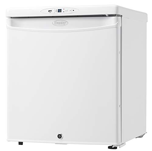 Danby DH016A1W-1 Health DH016A1-W 1.6 Cu.Ft. Commercial Grade Medical Mini Fridge, for Use, Pharmacy, Doctor's Office, Countertop Clinical Refrigerator with Temperature Log and Lock, White