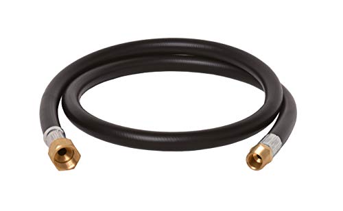Flame King Thermo Plastic Hose Assembly for LP and Natural Gas, 48 Inch, 3/8 Inch ID - 100383-48