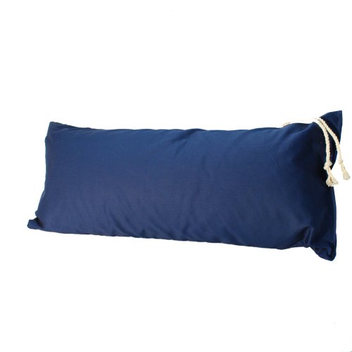 Algoma 137SP75 Hammock Pillow, 15 by 33-Inch, Navy Blue
