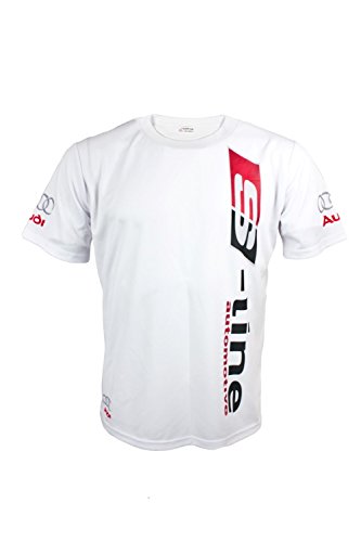 Audi S-line Automotive White T-Shirt (XXL)