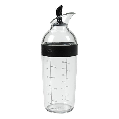 OXO Good Grips Salad Dressing Shaker Clear,Large,Black