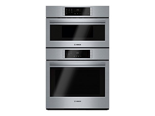 Bosch S800 Combination Wall Oven/Speed Oven, Touch Control (HBL8752UC)