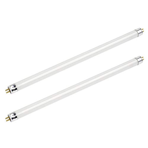 (Pack of 2) F8T5/CW 8W T5 12' Cool White 4100k Fluorescent Light Bulb 20,000hr