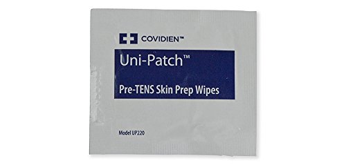 (3) - 50/Box - Uni-Patch Tyco TENS Clean-Cote Protective Wipes (3) 50-Count Boxes = 150 Wipes