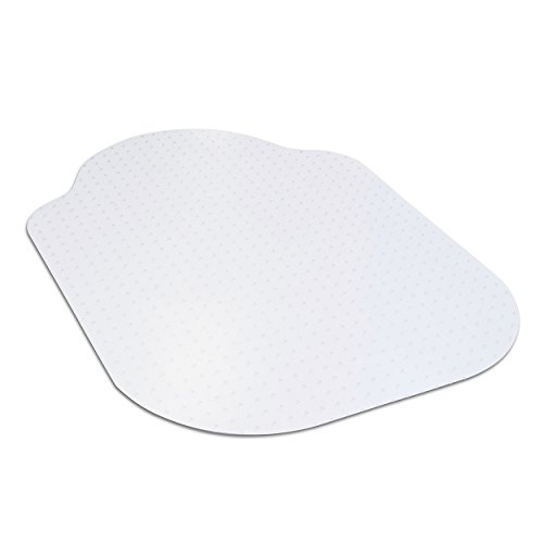 Evolve Modern Shape 33' x 44' Clear Office Chair Mat with Lip for Low Pile Carpet, Made in The USA by Dimex, (C5B5003G)