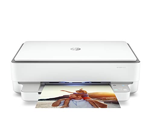 HP ENVY 6055 Wireless All-in-One Printer, Mobile Print, Scan & Copy, Works with Alexa (5SE16A)