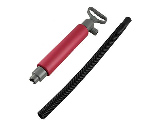 Kayak Hand Pump, Practical Floating Hand Pump, with Reversible Hose, Portable Sump Pump, Kayak Canoe Accessories for Rescue Emergency Water Bailing Pump by MYSPORT_6