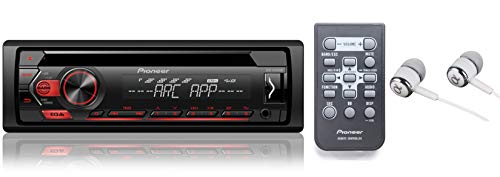 Pioneer Single Din In-Dash CD/CD-R/Rw, MP3/Wma/Wav Am/FM Front USB/Auxiliary Input MIXTRAX and Arc Support Car Stereo Receiver Detachable Face Plate