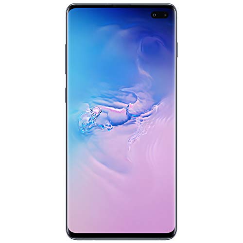 Samsung Galaxy S10 Factory Unlocked Android Cell Phone | US Version | 128GB of Storage | Fingerprint ID and Facial Recognition | Long-Lasting Battery | Prism Blue