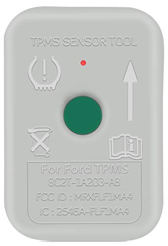 JDIAG TPMS Sensor Tool, TPMS Relearn Tool for Ford Auto TPMS Reset Sensor Programming Training Tools Tire Pressure Monitoring System (TPMS-19 / 8C2Z-1A203-A)