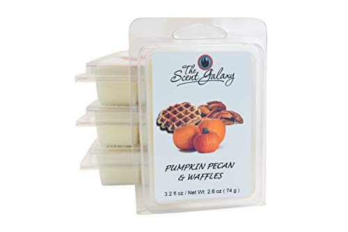 The Scent Galaxy Pumpkin Pecan & Waffles Wax Melts - Highly Scented Wax Melts - Long Lasting Aroma - Pure and Natural - Hand Poured