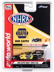 Auto World 4Gear NHRA R23 Ron Capps - 2019 NAPA Auto Parts Dodge Funny Car HO Scale Slot Car