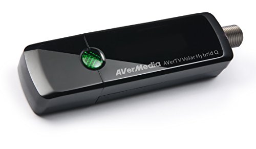 AVerMedia AVerTV Volar Hybrid Q, USB TV Tuner, ATSC, Clear QAM HDTV & FM Radio, Supports Windows & Android TV 7.0 or above (H837)