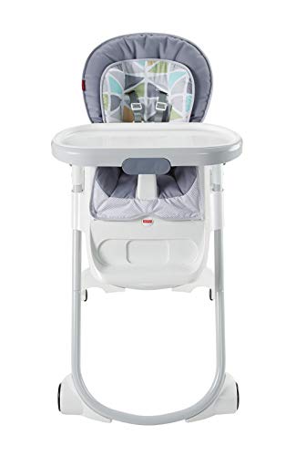 Fisher-Price 4-in-1 Total Clean High Chair, Grey