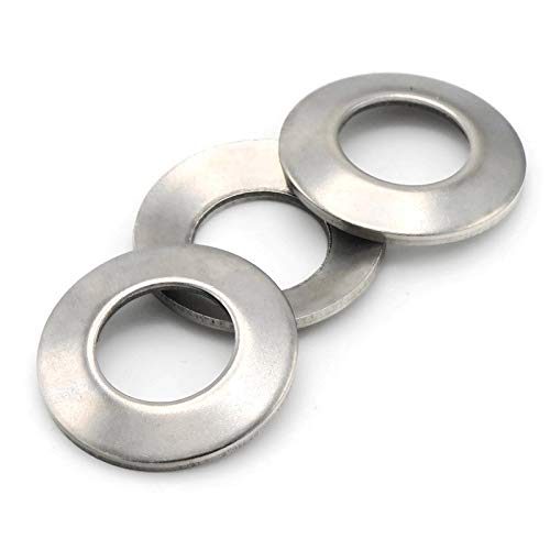 Belleville Washers Conical Disc Spring Cup Washers 18-8 Stainless Steel 3/8' Qty 100