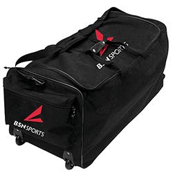 BSN Sports Wheeled Deluxe EQ Bag-BK