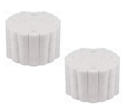 100 Dental Cotton Rolls - #2 Medium 1.5' Non-Sterile 100% High Absorbent Cotton (100 Count)