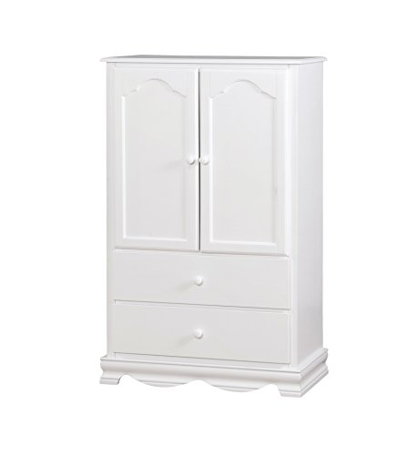 HOMES: Inside + Out Belcher Armoire White
