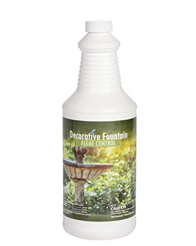Fountain Algaecide and Clarifier, Formulated for Small Ponds, Water Features, 32oz
