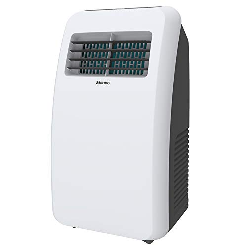 Shinco 8,000 BTU Portable Air Conditioners with Built-in Dehumidifier Function, Fan Mode, Quiet AC Unit Cools Rooms to 200 sq.ft, LED Display, Remote Control, Complete Window Mount Exhaust Kit