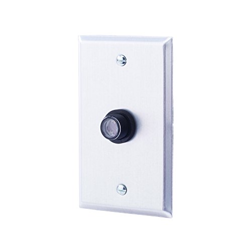 NSi Industries, LLC TORK RKP311 Outdoor 120-Volt Button Photocontrol With Wall Plate - Controls Lighting Dusk to Dawn - Compatible with Incandescent/Compact Fluorescent/Halogen/LED
