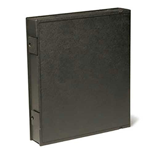 Vue-All Archival Safe-T-Binder with Rings, Black