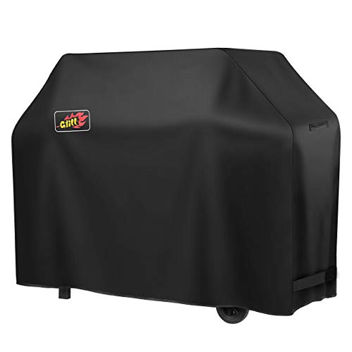 VicTsing Grill Cover, 58-Inch Waterproof BBQ Cover, 600D Heavy Duty Gas Grill Cover for weber,Brinkmann, Char Broil, Holland and Jenn Air(UV & Dust & Water Resistant, Weather Resistant, Rip Resistant)