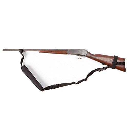 Ez GunsSling Universal Non-Swivel Gunsling (K) For Rifles,Shotguns and Favorite Firearm Black