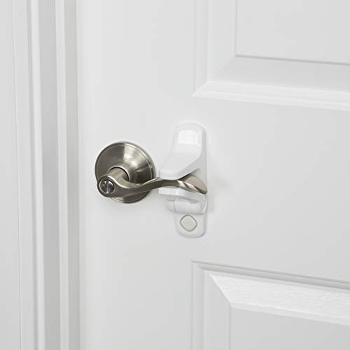 Safety 1st Outsmart Lever Handle Lock 2 Pack, One Size, White