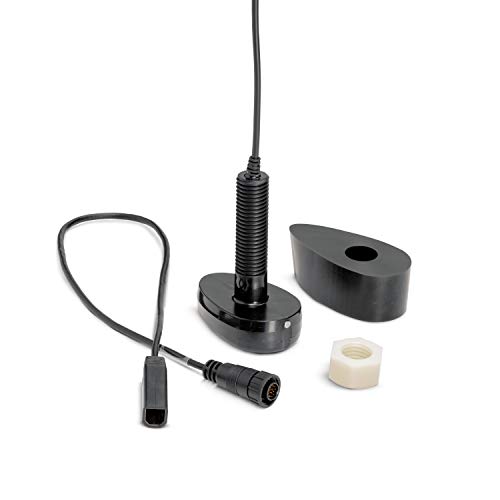 Humminbird 710279-1 XPTH 9 HW T XPTH 9 HW T Helix Dual Spectrum Chirp with Temperature Plastic Thru Hull Transducer