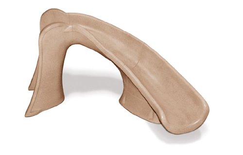 S.R. Smith 698-209-58110 Cyclone Right Curve Pool Slide, Taupe