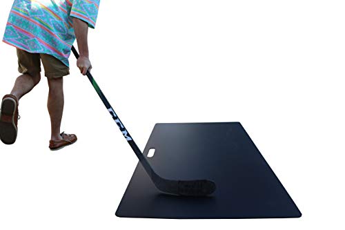 Mint Hockey Shooting Pad, Recycled Plastic, Made in MN (Black, 30' x 60')