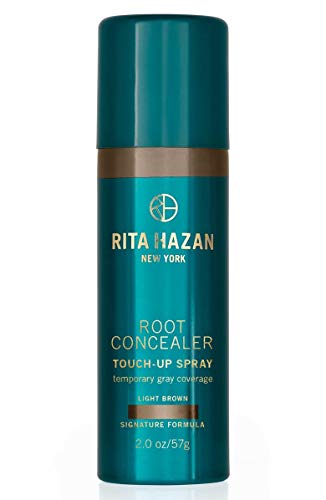 Rita Hazan Root Concealer Touch Up Spray, Light Brown Cover Up Gray, 2 oz
