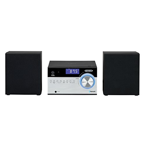 Jensen JBS-200 Bluetooth CD Music System with Digital AM/FM Stereo Receiver and Remote Control 2',Black