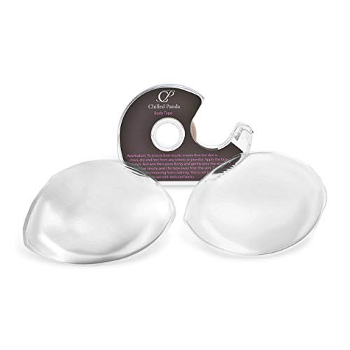 Chicken Cutlets Bra Inserts - Silicone Gel Bra Inserts Includes Body Tape, Bra Pads Inserts, Breast Cleavage Enhancers